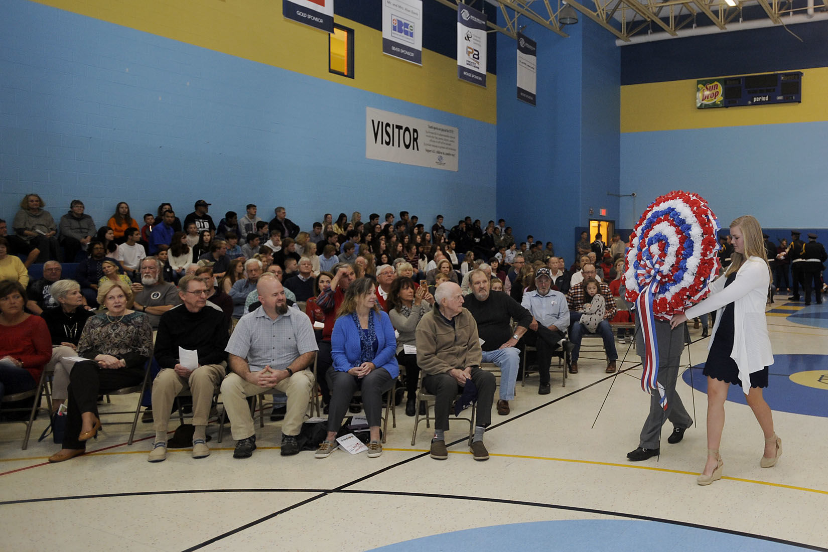Veterans Day Ceremony at the Boys and Girls Club